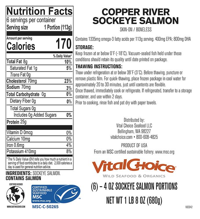 MSC Copper River Sockeye Salmon